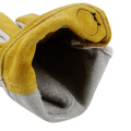Kuhleder -Fahrerhandschuhe Ledergartenhandschuhe mit Keystone -Daumen